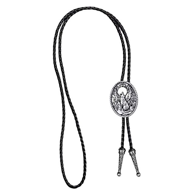 de auldor de vaquero occidental indio de cordón Zulema Corbata Western Bolo
