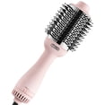 thumbnail image 1 of Cepillo secador de pelo TYMO Volumizer rosa con cuerpo de titanio, 1200 W, 3 velocidades, cerdas de nailon, tecnología iónica, peinados de salón duraderos, cepillo de aire caliente para mujer, diseñad, 1 of 5