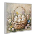 thumbnail image 3 of Stupell Industries Delicate Flowers for Easter White Framed Giclee Art, design by Petal Prints Design, 3 of 8
