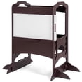 thumbnail image 1 of Costway Kids Height Adjustable Kitchen Step Stool Toddlers w/ Chalkboard, 1 of 10