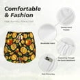 thumbnail image 6 of Xecao's Tangerine for a double-layer running short for women, perfect for gym, tennis, and more, featuring a convenient pocket., 6 of 9