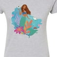 thumbnail image 3 of Disney - Ariel - Juniors Fitted Graphic T-Shirt, 3 of 5