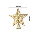 thumbnail image 3 of RyanK Christmas Tree Top Decoration,Christmas Gifts,Christmas Decorations,Xmas Topper Treetop Christmas Light For Holiday Tree Decor Christmas Tree Top Christmas Tree Topper For Christmas Decoration, 3 of 6