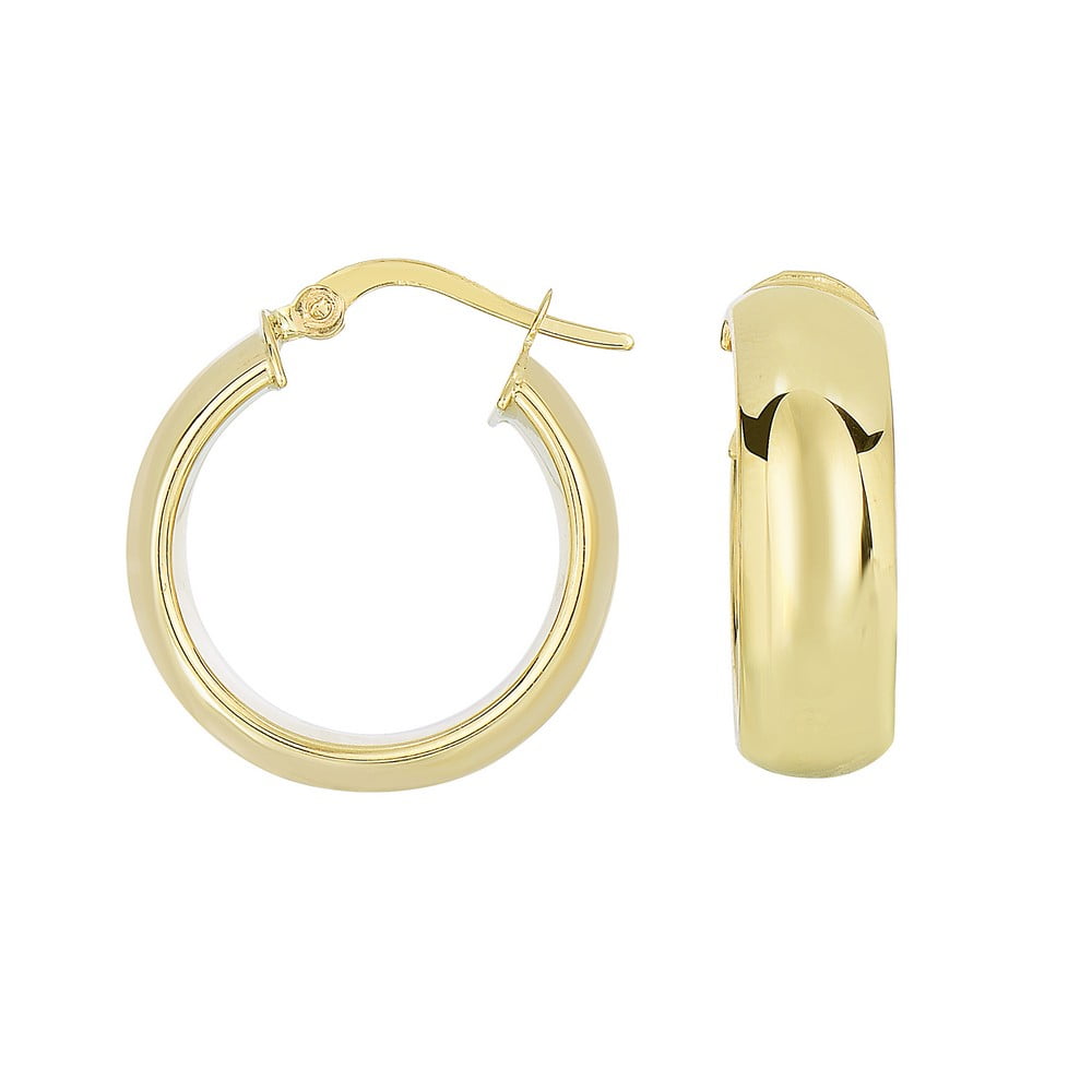 Hinged clasp hoop earrings sale