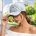 thumbnail image 7 of 3D Ocean Creatures Embroidery Cap, 2026 New Adjustable Cotton Baseball Cap with Raised Marine Animal Embroidery(Octopus), 7 of 7