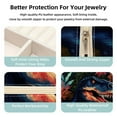 thumbnail image 3 of Dinosaur Travel Portable Square Jewelry Box Organizer for Girls and Women with Ring Earring Necklace Bracelet Storage Display Case Holder, 3 of 6