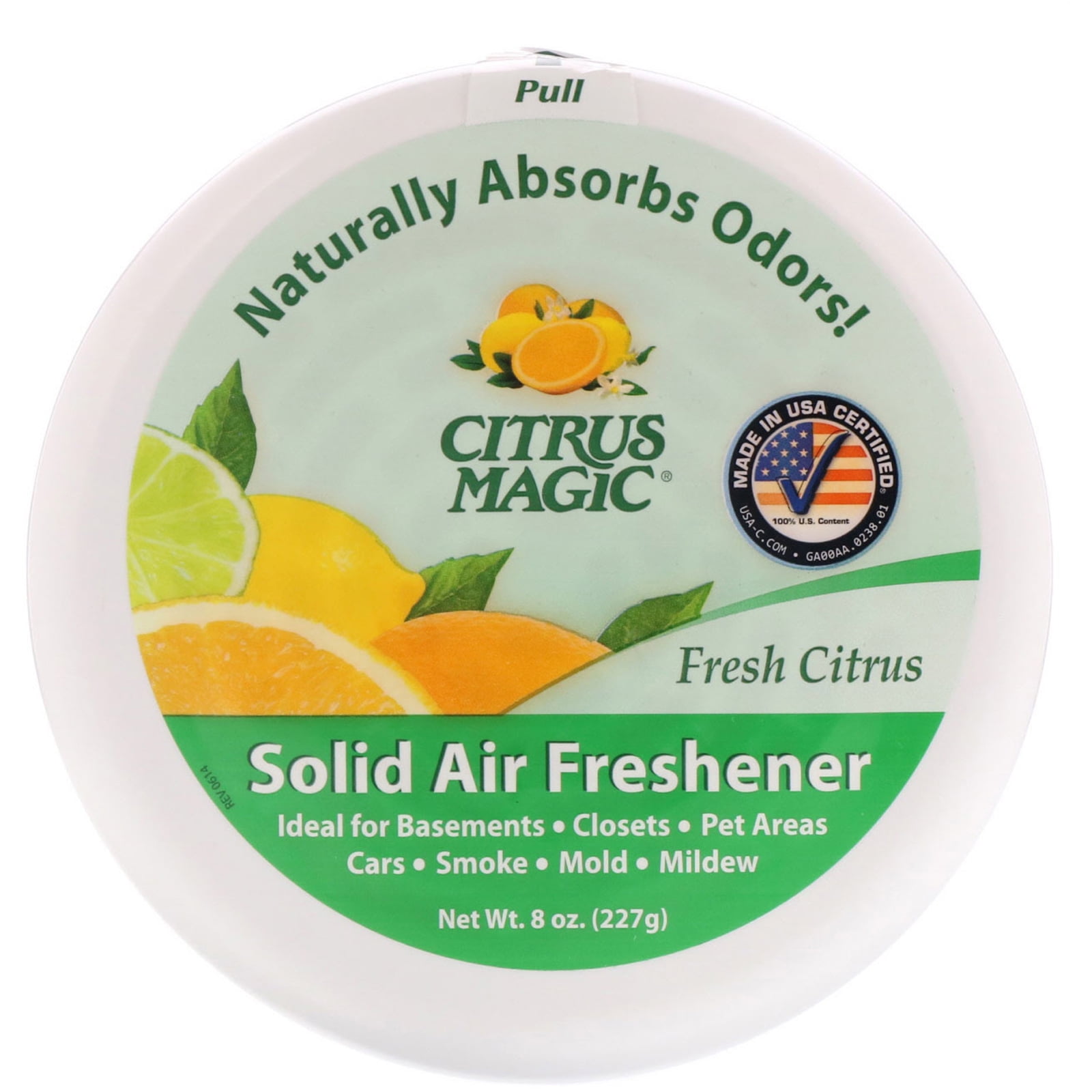 Citrus Magic Solid Air Freshener Fresh Citrus 8 oz 227 g