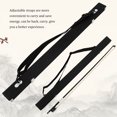 thumbnail image 1 of Ruiboury High-Density Violin Bow Case with Adjustable Shoulder Strap Universal Lightweight Sturdy High Strength Musical Instrument, 1 of 6