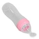 thumbnail image 5 of Cuchara dosificadora para bebé, alimentador de silicona de grado alimenticio, masajeador de encías, biberón rosa, 5 of 14