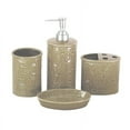 thumbnail image 5 of HiEnd Accents 4 Piece Savannah Bathroom Accessories Set, 5 of 5
