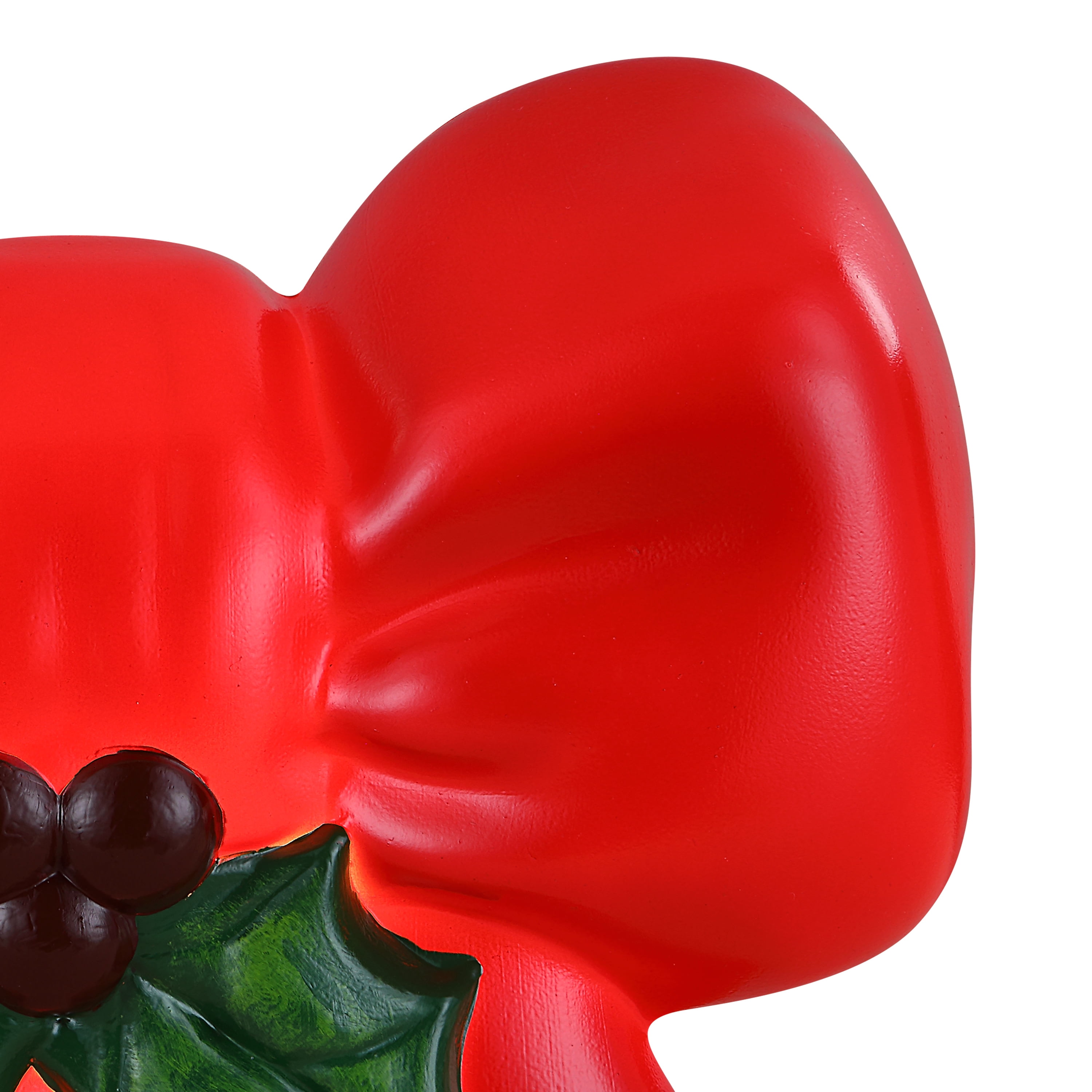 Mr. Christmas 11" Red LED Blow Mold Bow Decoration