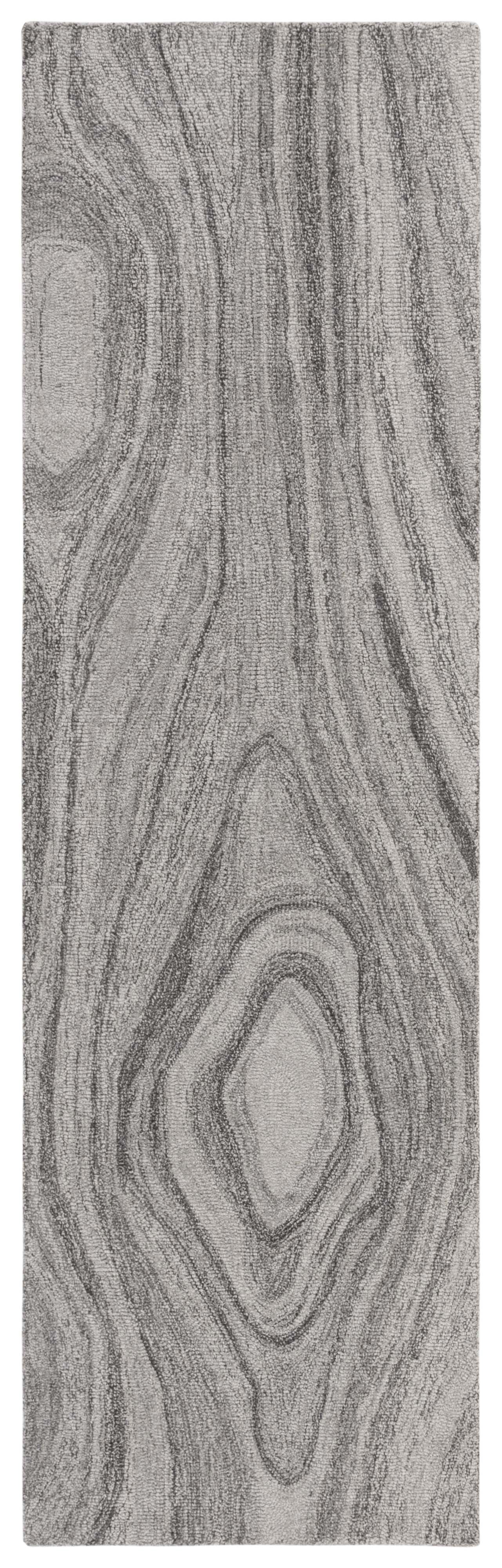 SAFAVIEH Abstract Xanthia Abstract Wool Runner Rug, Gray, 2'3" x 8'
