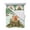 Green2, variant on Quilts Full Size Bedding Set, Cute Squirrel Forest Lightweight Quilted Comforter, Green Trees Cone Leaves Mushroom Soft Reversible Bedspread Coverlet with Pillow Covers for All Season, 78" x 90"