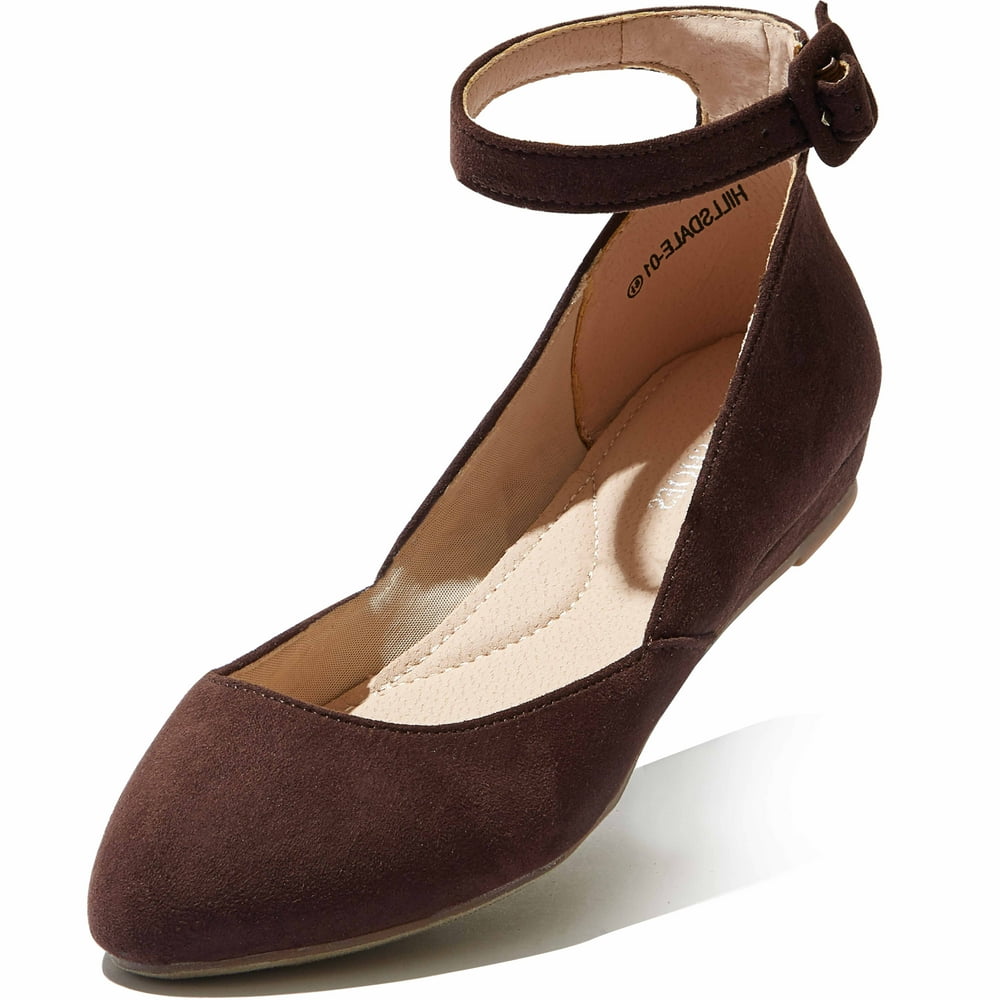 strap up flat shoes