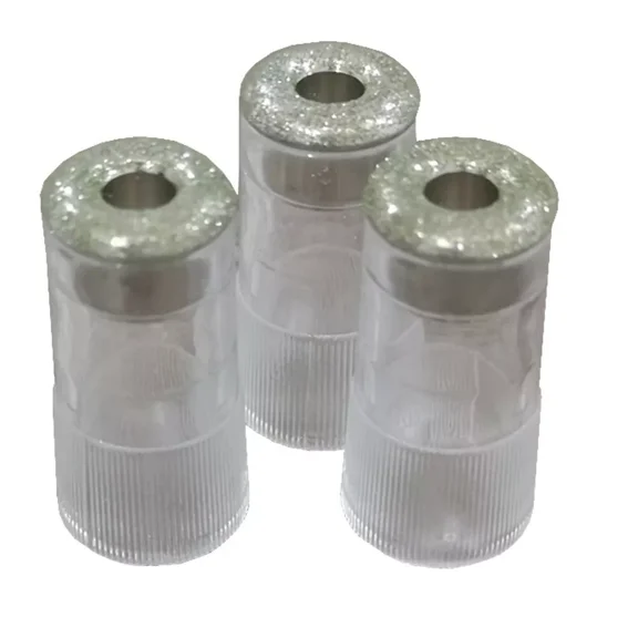 XYZdreams 3-Piece Diamond Treatment Heads for Microdermabrasion Facial Peeling Machine Home Spa