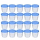 thumbnail image 2 of 50pcs 40ml Vaso de orina Vasos de orina estériles de plástico Vasos de recolección de muestras con tapas Contenedor de orina Contenedores de muestras Accesorios para análisis de orina (color aleatorio HOMEMAXS MX7650744, 2 of 6