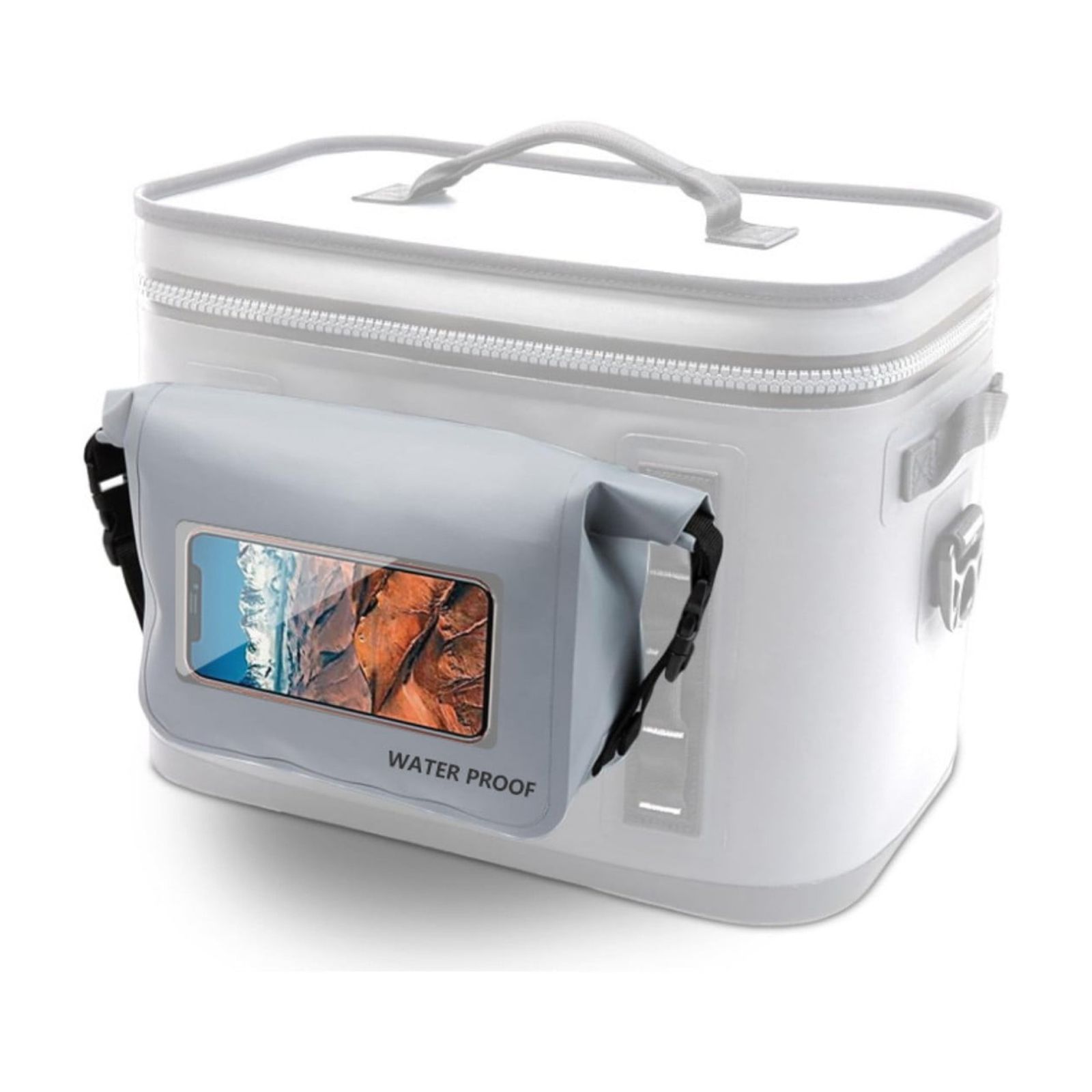 Large Capacity Lightweight PVC Dry Bag Casual Crossbody Bags For Hiking Beach Trip And Water Sports Gears Protecting