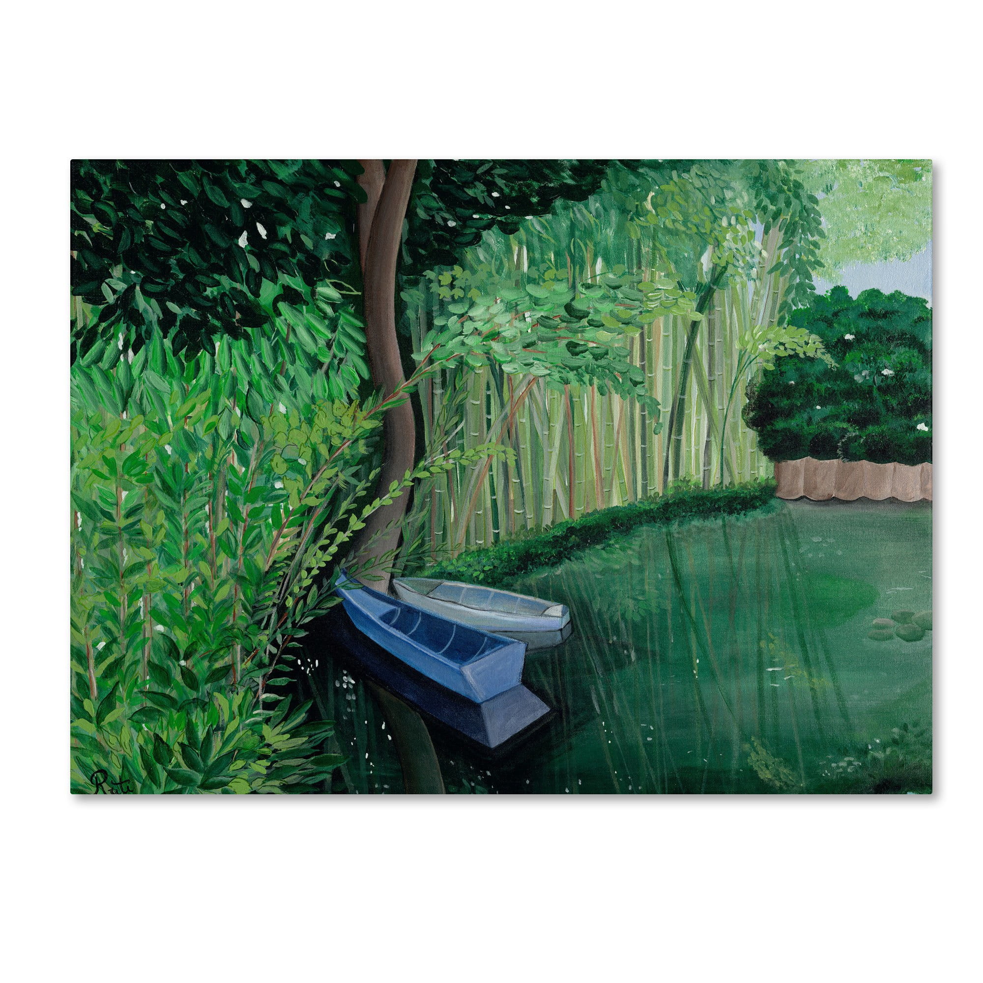 Trademark Fine Art "Canvas Art" Canvas Art by Two Boat