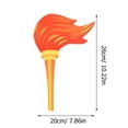 thumbnail image 2 of CIMAXIC Party 2pcs Torch Fun Torch Games Torch Model Party Sports Competitions Artificial Torch Prop,10.24"X7.87"X0.08", 2 of 4