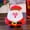 B, variant on Fridja Christmas Santa Claus Plush Toy Birthday Gift Holiday Gift For Boys And Girls Home Decoration