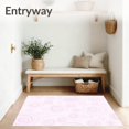 thumbnail image 3 of ODIKA 6'x9' Machine Washable Non-Slip Area Rug, Dreamy Starlight Swirl Celestial Twinkling Radiant Heavenly High Traffic Rug, Pink, 569460, 3 of 7
