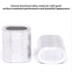 thumbnail image 4 of Clip De Aluminio Ovalado Plata Oval Aluminio Crimping Loop Resistente A La Corrosión Cable Virola Alambre Crimping Sleeve Wire Rope Virola Para Alambre Y Cuerda,2000Pcs 0.5Mm / 0.02Inch Cateissary TO005563-11, 4 of 5