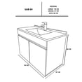 thumbnail image 5 of Mueble Gabinete Tocador para Baño Flotante (Encino Polar/LOMBARIDA) DECOMOBIL GABINETE PARA BAÑO, 5 of 5