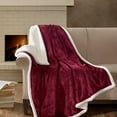 thumbnail image 2 of Gracie Mills Villarreal Oversized Plush Throw Blanket - GRACE-6507, 2 of 2