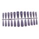 thumbnail image 3 of Soidarity 24 Uds uñas postizas CoffinPress-on diseño barniz Extra largas puntas de uñas artificiales suministro de manicura accesorios para Arte de uñas gris, 3 of 6
