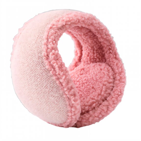TELOLY Ear Warmers for Women,Windproof Ear Coverage Ear Muffs for Kids,Cold Defense Shield Womens Ear Muffs,Pink
