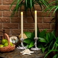 thumbnail image 6 of Flameless Ivory Wax LED 9" Taper Candles Set of 2, 6 of 9