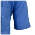 thumbnail image 3 of Manchester Guayabera Regular Fit  Azul, M Manchester 3553C, 3 of 4