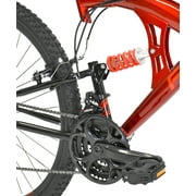 29 Kent Flexor Mens Dual Suspension Mountain Bike, Adult, Ages 13+, Red