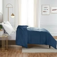 thumbnail image 2 of Clara Clark  All-season Down Alternative Comforter Navy Queen, 2 of 5