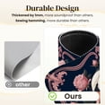 thumbnail image 4 of Mahjong Mat 31.5" x 31.5" White Swan Pink Roses Dark Floral Vintage Romantic Style Non-Slip Noise Reduction Mahjong Tiles Table Cover for Dominoes Poker Card Board and Tile Games, 4 of 6