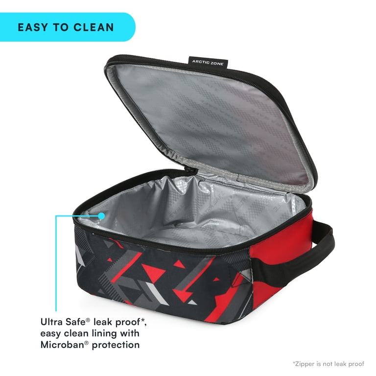 Arctic Zone Lunch Box Combo, Tesseract Red and Black - Walmart.com
