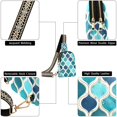 thumbnail image 6 of FORMRS Womens Crossbody Sling Bag Travel Daypack Shoulder Chest Backpack, Blue Geometric Pattern, 6 of 7