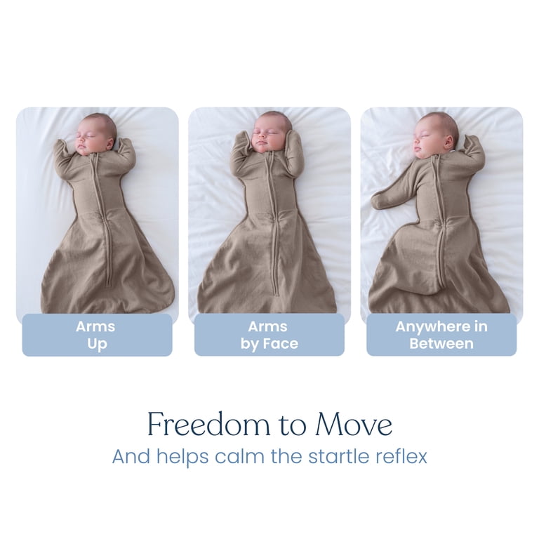 Halo SleepSack SwaddleStretch, Newborn, Mushroom photo 2