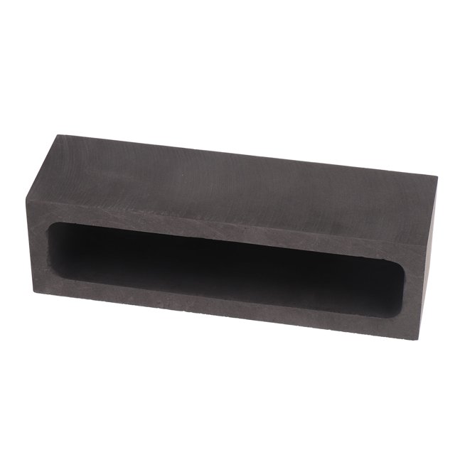 Moule à Lingots Raffiné Or Argent, Moule à Lingots Graphite Rectangulaire Moule à Lingots Graphite Optimisé pour l'Excellence
