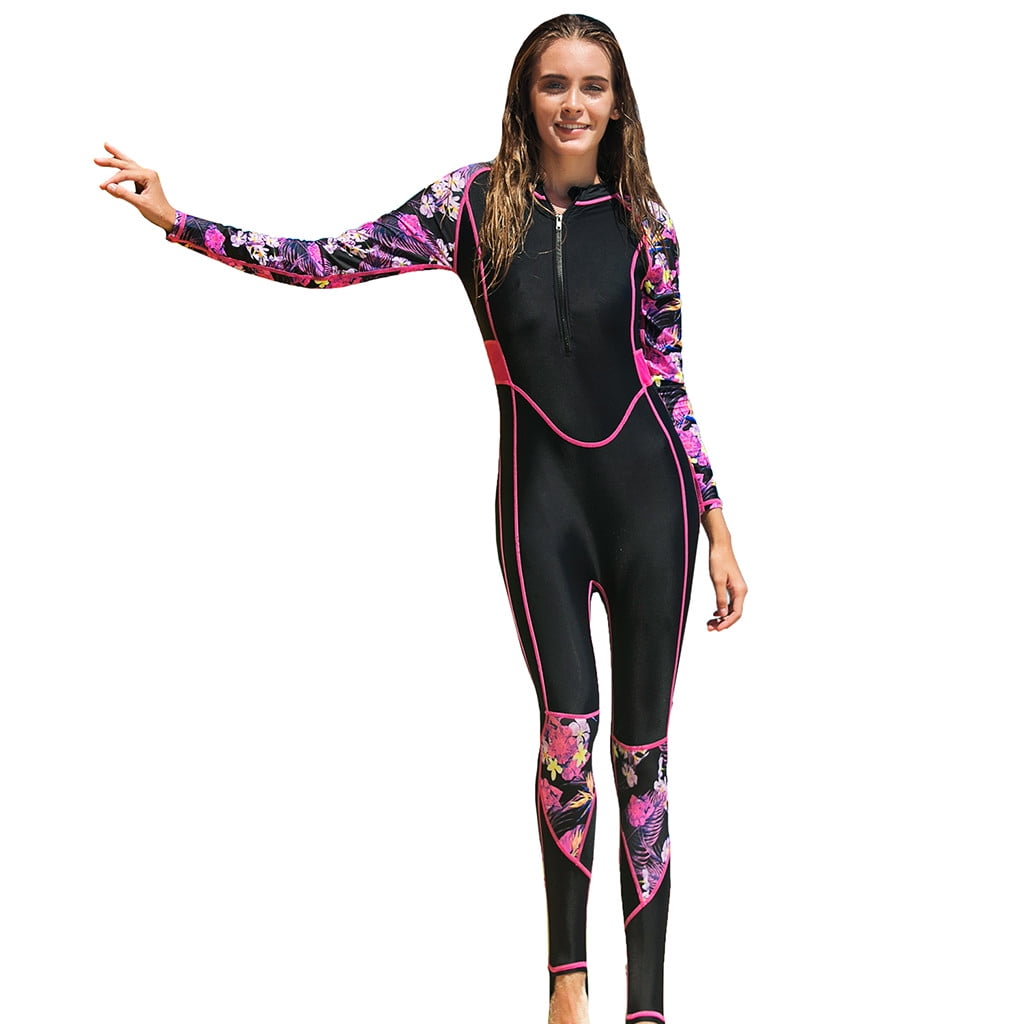 Kids Girls Dive Suit Scuba Jumpsuit Sunshade Swimwear Swim Bodysuit Dive Skin 