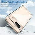 thumbnail image 6 of Feishell Clear Case for Google Pixel 9 / 9 Pro,Shockproof Slim Fit Non-Yellowing Transparent Anti-Scratch Lightweight Silicone Anti-Fingerprint Protective Phone Case,Clear, 6 of 8