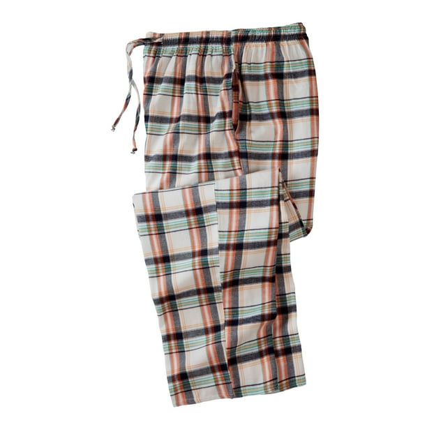 big and tall plaid pajama pants
