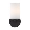 thumbnail image 2 of 1 Light Bathroom Light Fixture in Durable Style 9.13 inches High By 4.75 inches Wide Bailey Street Home 170-Bel-3361603, 2 of 6