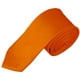 NYFASHION101 Enfants Garçon Couleur Unie 48" Cravate, Orange – image 1 sur 1