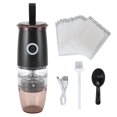 thumbnail image 1 of Molinillo de café cónico para 5 niveles de molienda, ideal para uso doméstico, molinillo de café portátil USB, 1 of 8