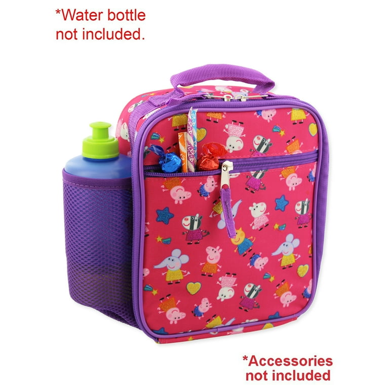 Peppa pig school bag and lunch box hotsell