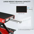thumbnail image 5 of Garvee Motorcycle Scissor Lift Jack, Scissor Jack with Dolly & Hand Crank, 1100 LBS Capacity Motor-Cycle Lift for ATVs, Dirt Bikes, 5 of 6