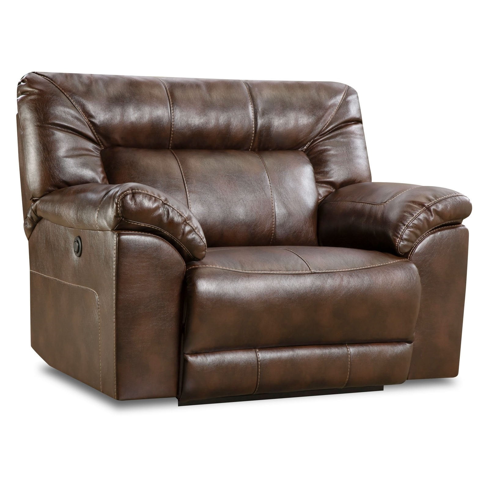 Simmons Upholstery Abilene Tobacco Cuddler Recliner