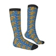 thumbnail image 4 of Lsque Sea Turtle Printed Crew Socks Men's Women's LightWeight Thin Casual Calf Socks ,Knee High Socks,Cotton Socks, 4 of 9