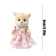 thumbnail image 3 of 3 Inch Flocked Animal Toys | Kids' Play Animal Figures | Calico Critter Style Pretend Play Mini Figurine | Collector Toys | Nursery and Desk Decor | Birthday Gift for Student, 3 of 7
